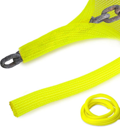 10 Ft High Visibility Chain Cover Kit High Visibility Yellow Cover Safety by WANGDEFA