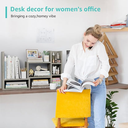 NUTIKAS Desk Shelves Desktop Organizer Shlef - Image 6