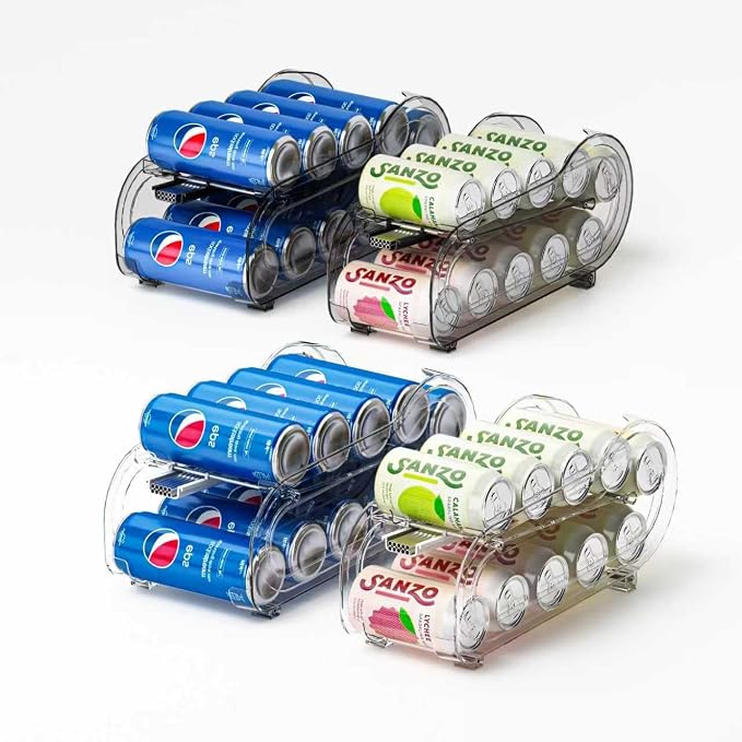Drink Organizer for Fridge, Soda Can Organizer Dispenser for Refrigerator by GoldOath