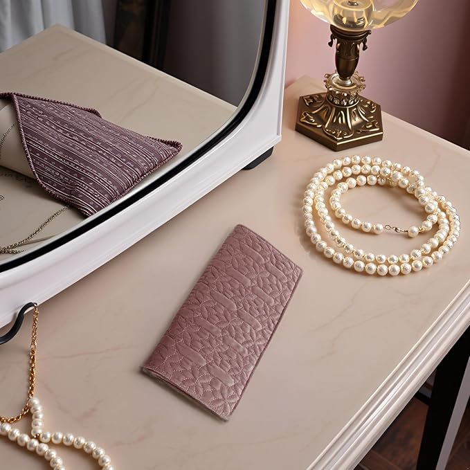 Portable Jewelry Organizers and Storage Travel Holder Necklace Roll - Image 4