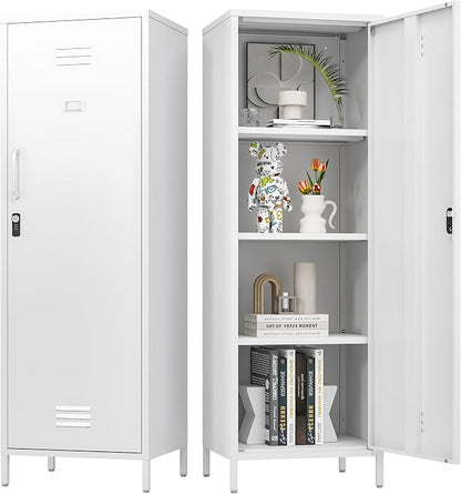 Metal Locker Cabinet by Home