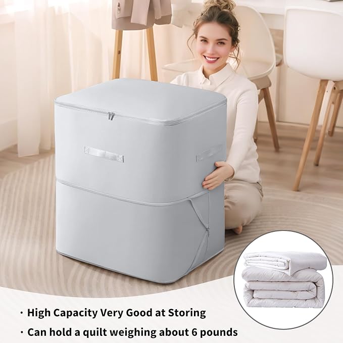 Large Self-Compression Cube for Comforters & Clothes | nylon, thin compress - Image 4