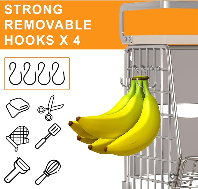 Magnetic Shelf for Fridge, Onion and Potato, Fruit and Vegetable Storage - Image 4
