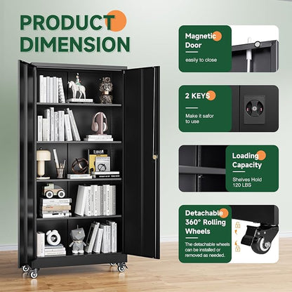 Letaya Metal Garage Storage Cabinets - Image 6