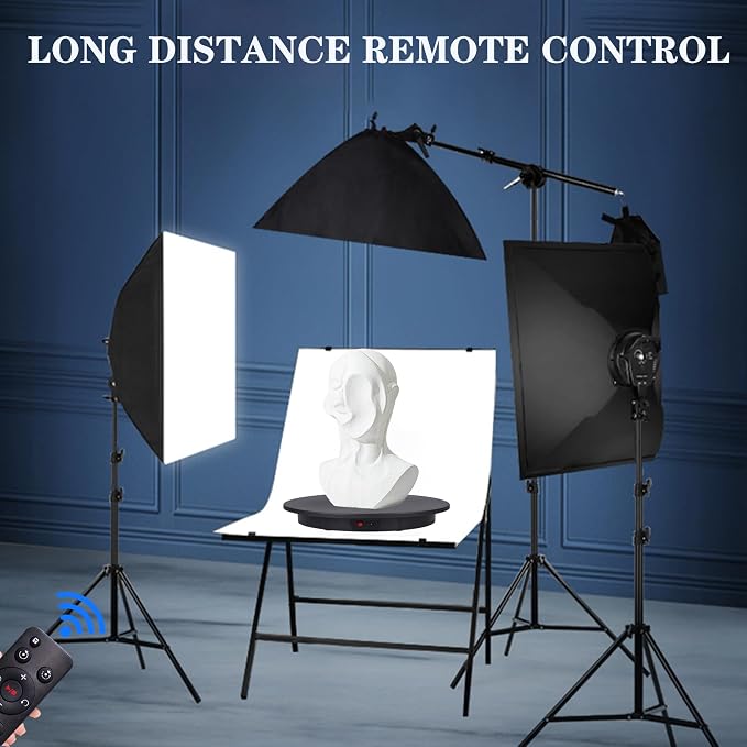 JAYEGT Motorized Rotating Display Stand, 350Lbs Load，360 Degree Electric - Image 6