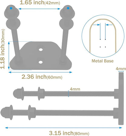 Skateboard Wall Mount Display-Aluminum Ramp Shape Skateboard Deck Wall Mount - Image 5
