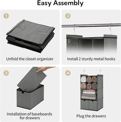 GRANNY SAYS Hanging Closet Organizer - Image 8