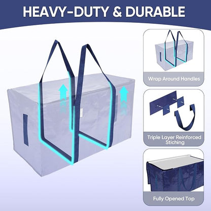 TICONN 2 Pack Extra Large Moving Bags - Image 3
