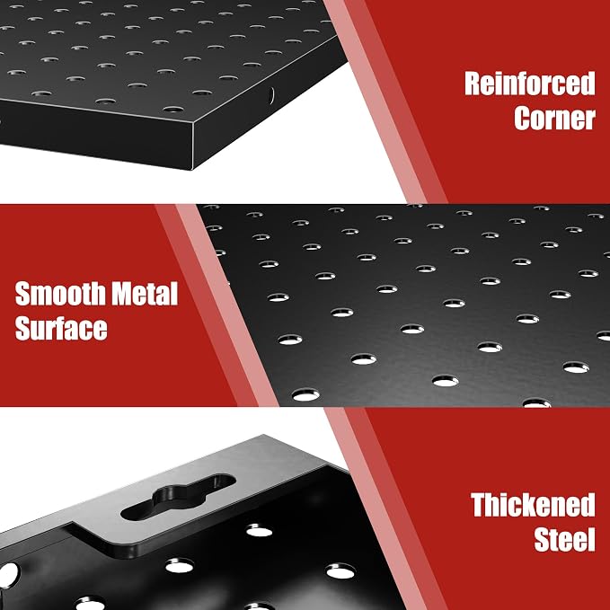 4 Pack Metal Pegboard Panels - Image 4