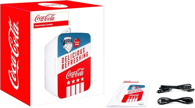 Cooluli Retro Coca-Cola Mini Fridge - Image 8