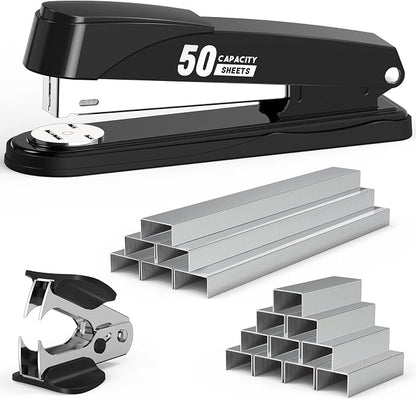 Metal Stapler Heavy Duty 50 Sheet Capacity by Swihauk