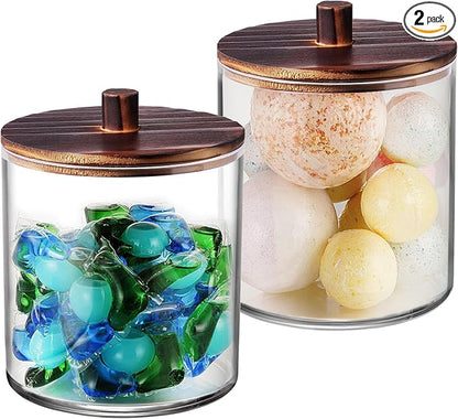 SheeChung 2 Pack 50 Oz Large Apothecary Jar by SheeChung
