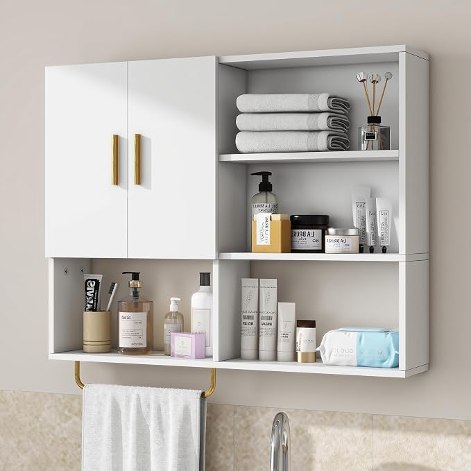 Bathroom Wall Cabinet Wood Large Wall Mounted Medicine Cabinet by Tltaroni