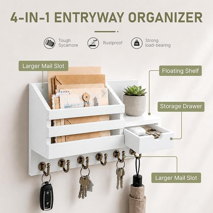 FifthQuarter Key Holder Wall Mount - Image 5