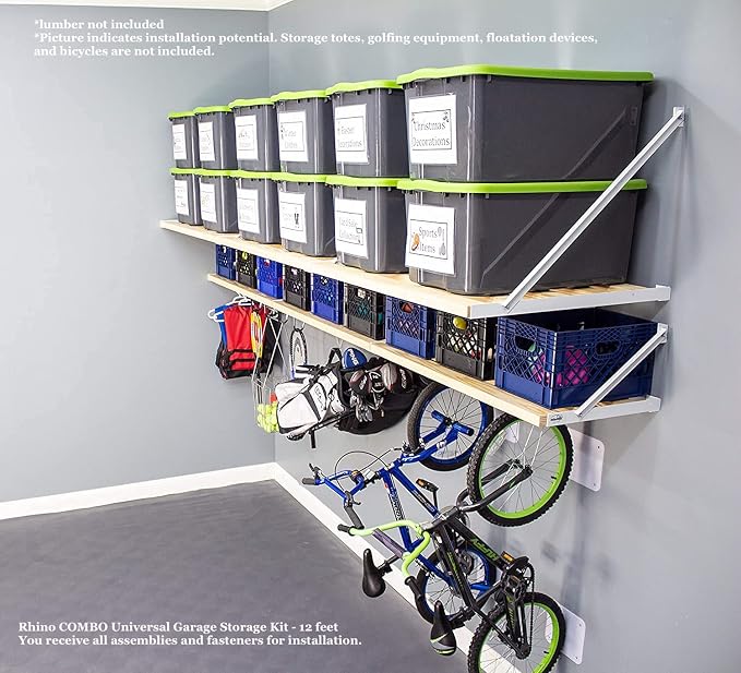 Rhino Combo Universal Garage Storage Kit - Image 2