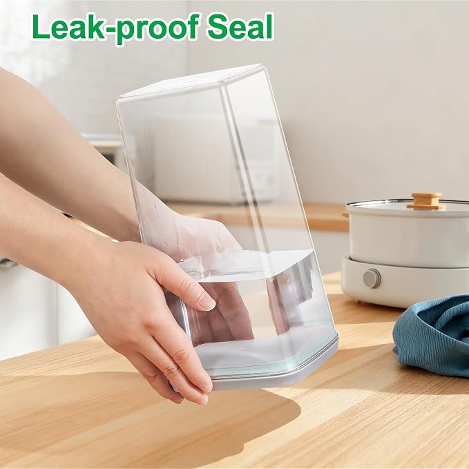 TBMax Flour Sugar Storage Container 3Pack 1.26+2.11+3.48 Quart, Airtight Food - Image 5