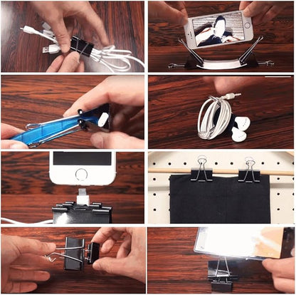 40Pack Extra Large Binder Clips - Image 5
