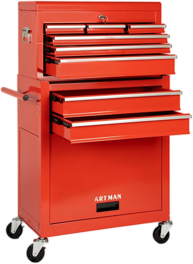 8-Drawer Rolling Tool Chest by Maxority
