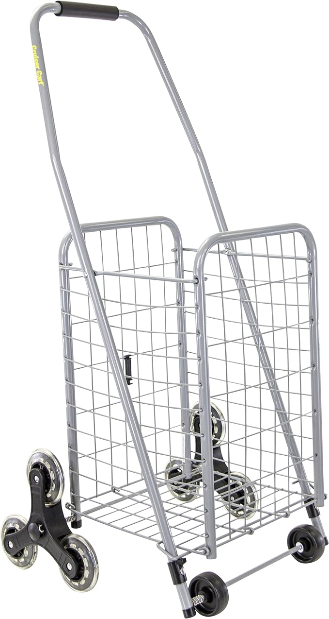 dbest Products Stair Climber Cruiser Cart Sport, Foldable Grocery Cart on Wheels by dbestproductsInc