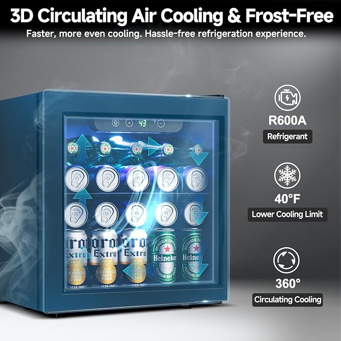 Beverage Refrigerator Cooler - Image 4