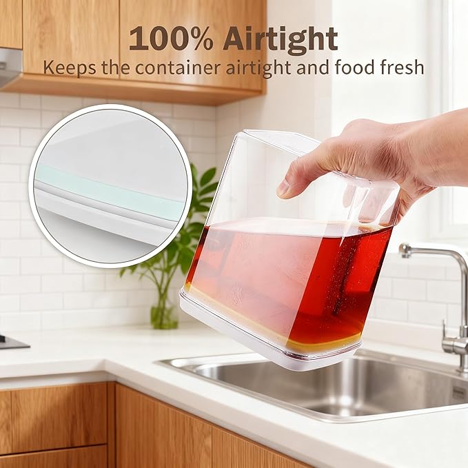 Pop Food Storage Containers Set Airtight Food Storage Containers - Image 3