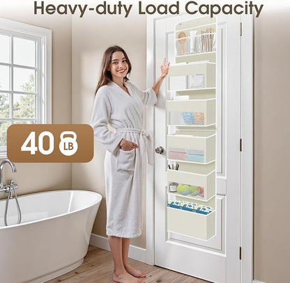 6-Tier Over The Door Organizer, Hanging Storage Organizer - Image 5