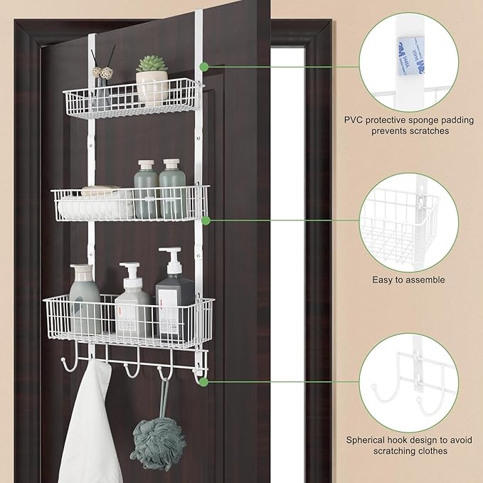 ETELI Over The Door Basket Organizer - Image 3