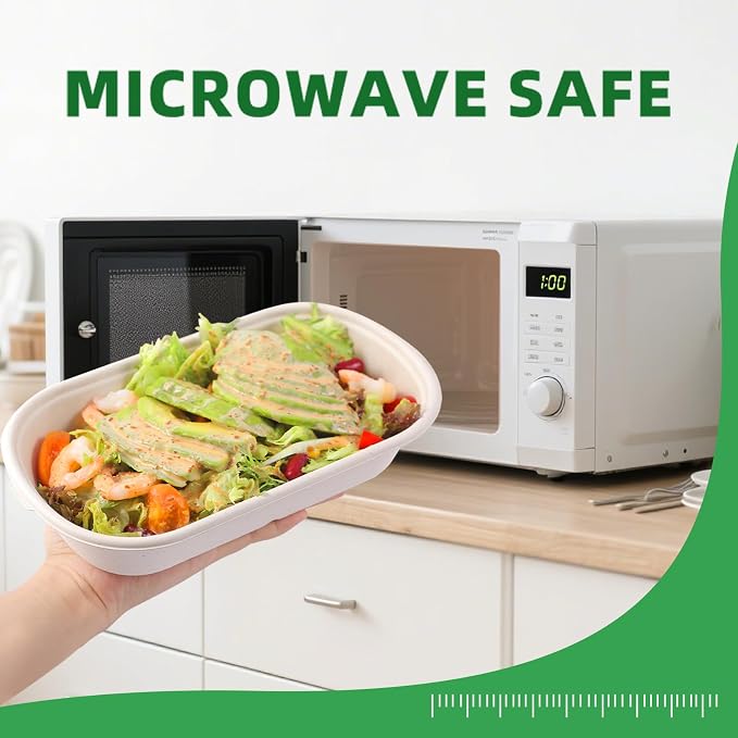 50Pcs Disposable Meal Prep Food Containers - Image 5