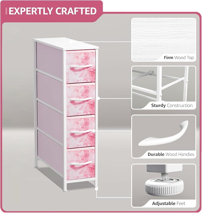 Sorbus Kids Narrow Dresser - Image 4