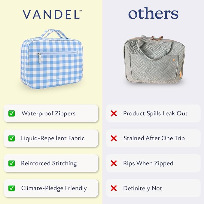 VANDEL Waterproof Hanging Toiletry Bag - Image 5