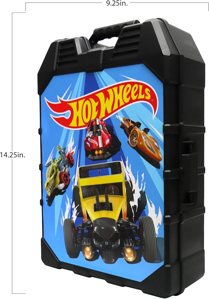 Tara Toys Hot Wheels 48-Car Storage Case – Durable Plastic Carrying Case - Image 7