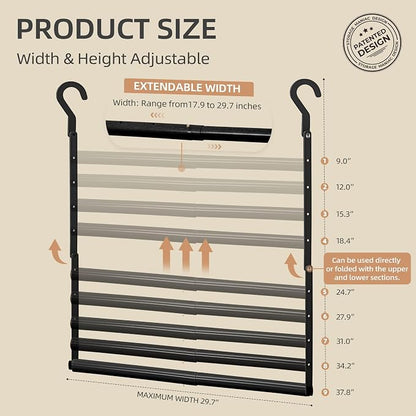 STORAGE MANIAC Adjustable Closet Rod - Image 2
