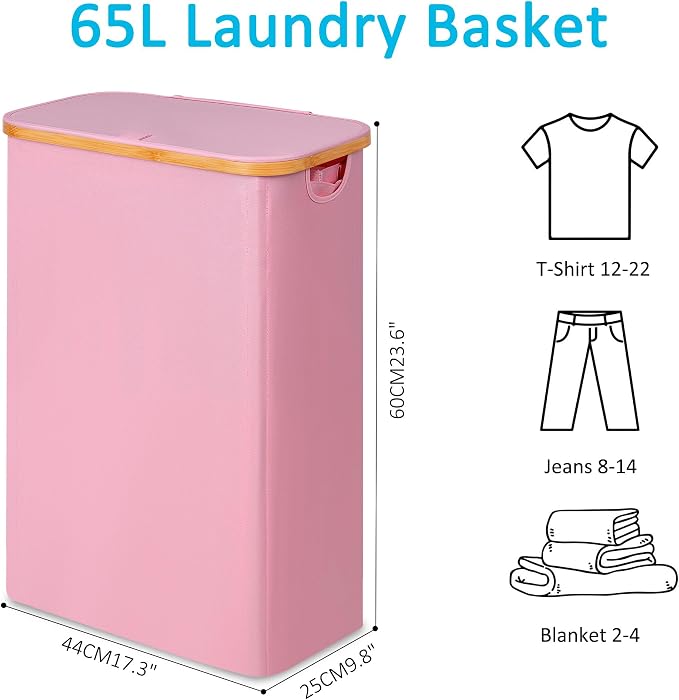 efluky Slim Laundry Basket - Image 3