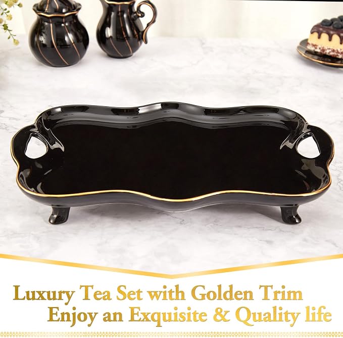 DUJUST Porcelain Serving Tray - Image 2