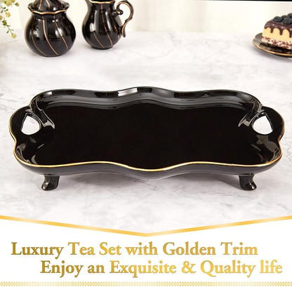 DUJUST Porcelain Serving Tray - Image 2