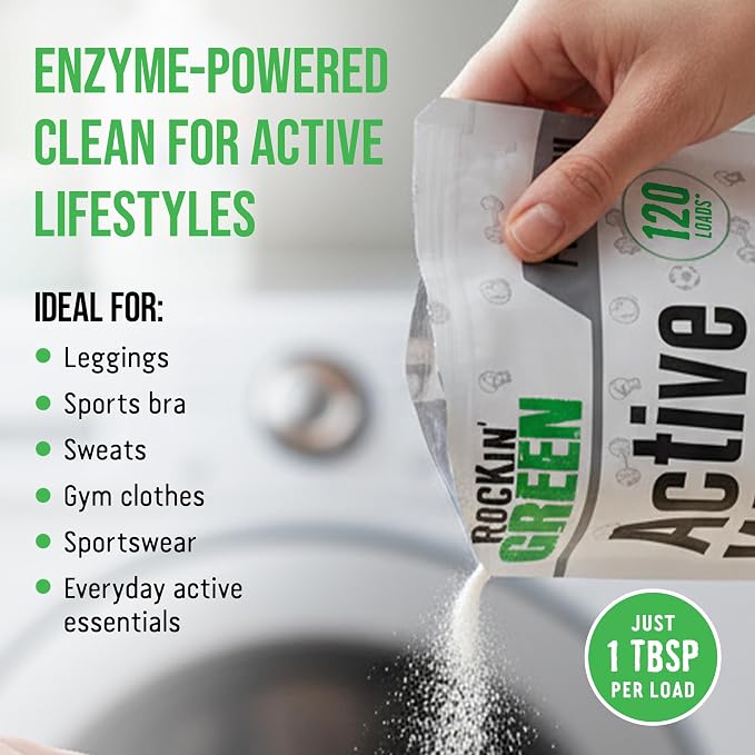 Rockin' Green Laundry Detergent, Plant based, All Natural Laundry Detergent - Image 4