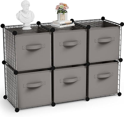 Leinuosen 6 Cube Storage Organizer by Leinuosen