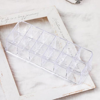 12-Slot Acrylic Organizer Case for Lipstick Bottles Storage - Image 5