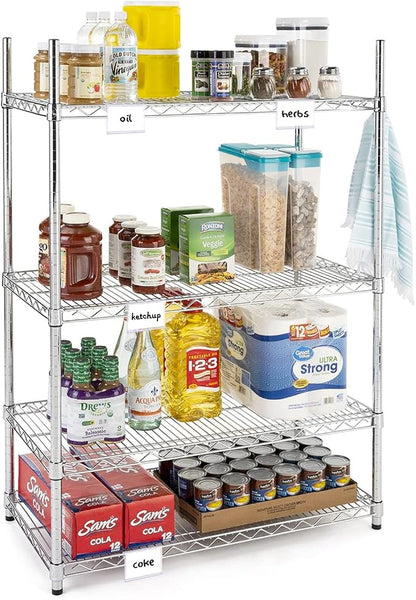 50 Pack Reusable Plastic Wire Shelf Label Holder, - Image 4