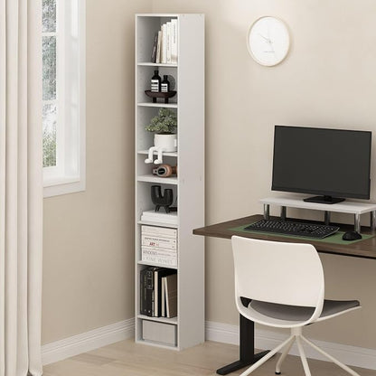 Furinno PASIR Book Shelf, 8-Tier Bookshelf, Bookcase - Image 2