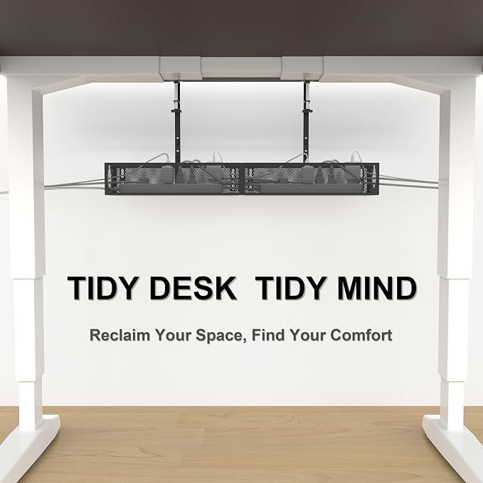 Under Desk Cable Management Tray - Image 3