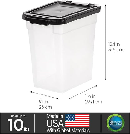 IRIS USA Airtight Dog Food Storage Container, WeatherPro, - Image 3