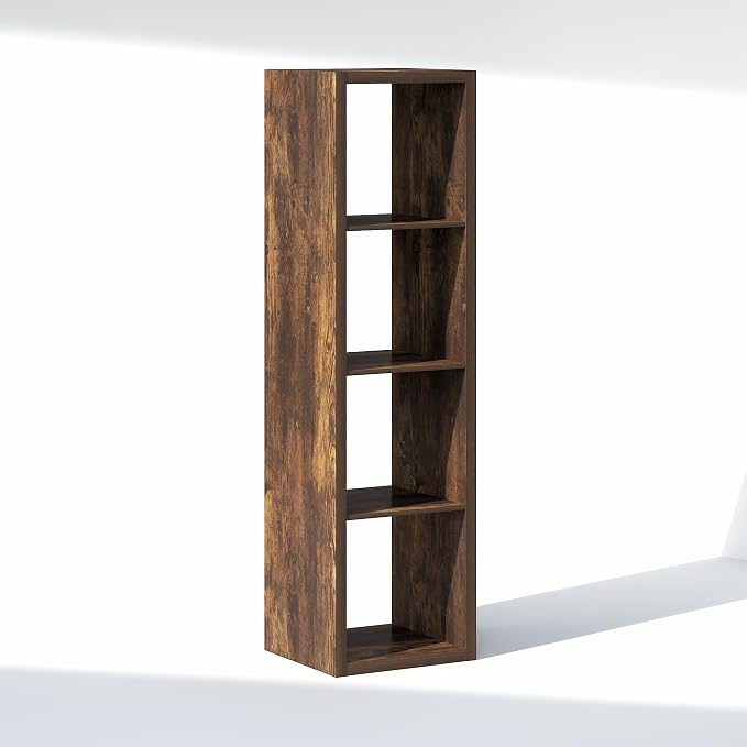 Furinno Cubic Closet Organizers and Storage, 4-Cube Closet Organizer, Vertical - Image 7
