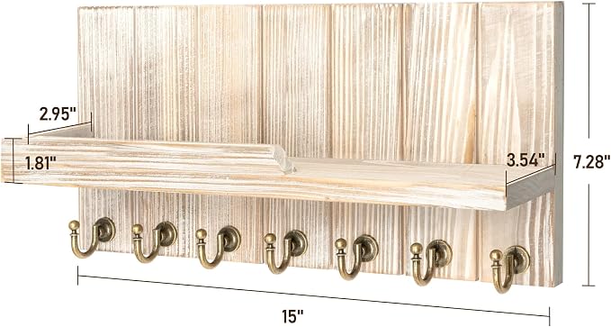 Rebee Vision Farmhouse Key Holder Wall Mount - Image 5