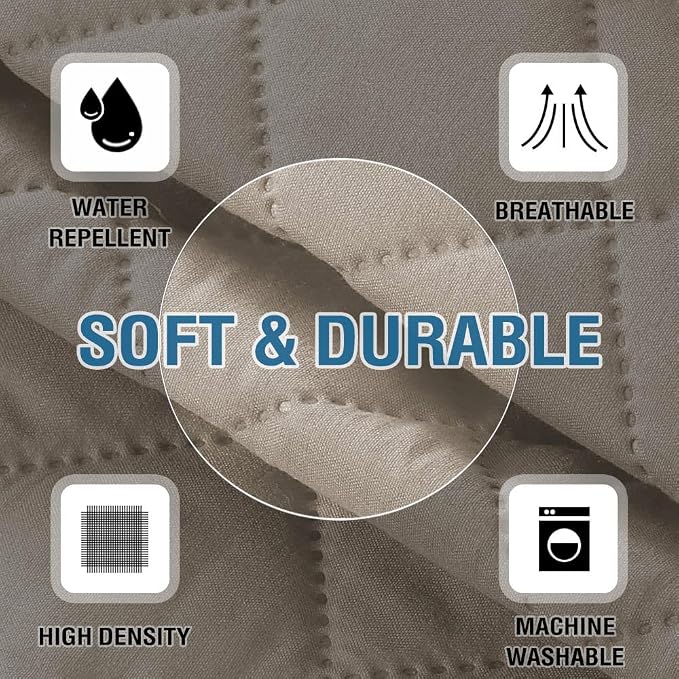 2 Pack Water Resistant Armrest Covers - Image 4