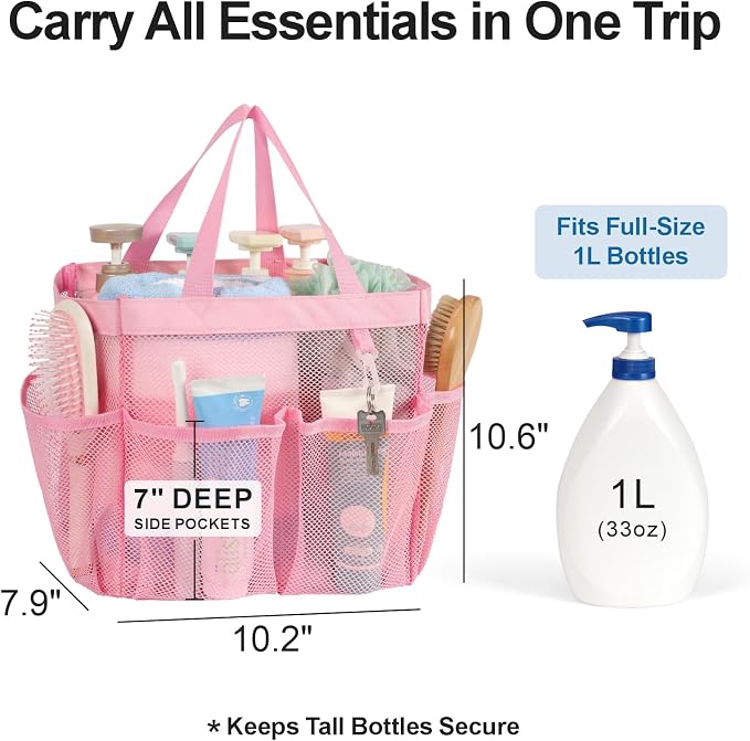 Mesh Shower Caddy Portable - Image 2