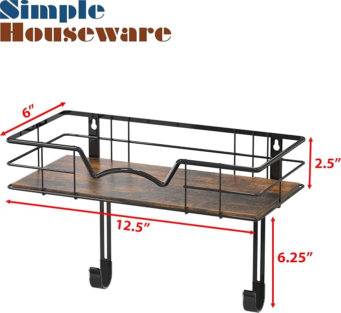 Simple Houseware Wall Mount Ironing Board Holder - Image 4