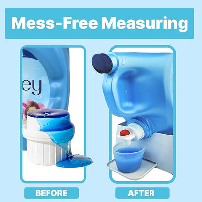 TidyFriend No-Spill Liquid Laundry Detergent Dispenser Holder, Laundry Soap - Image 5
