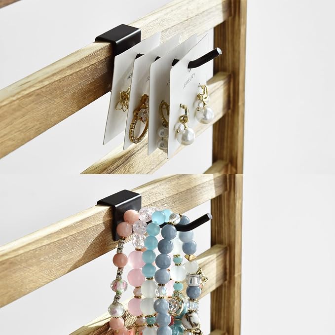 Ikee Design Wooden Jewelry Display Rack - Image 6