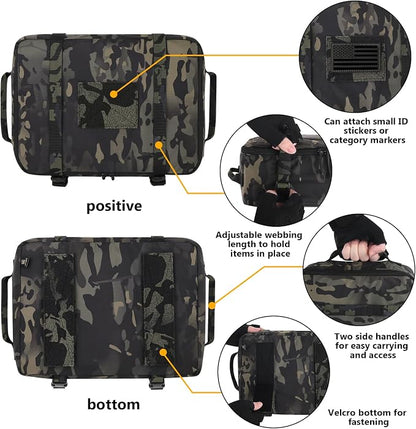PETAC GEAR 4 PCS Tactical Modular Packing Cubes - Image 3